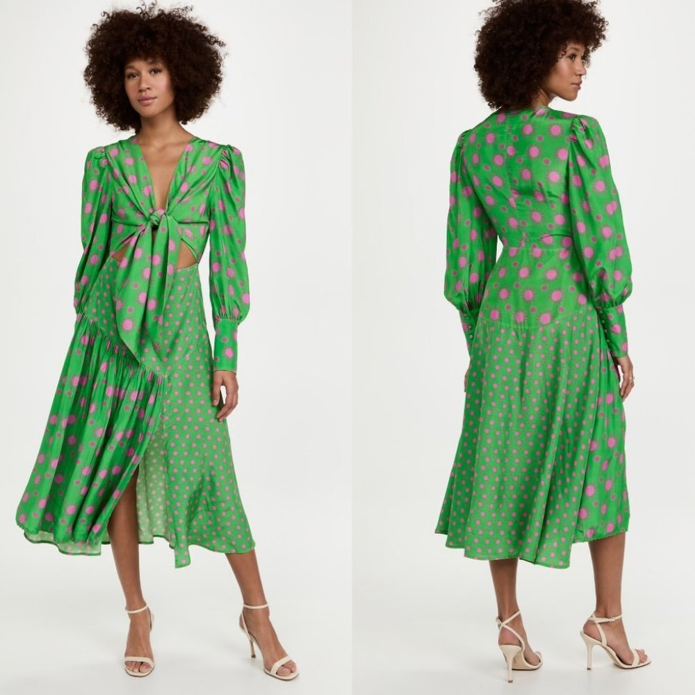 Celia B Julieta Dress in Green Small